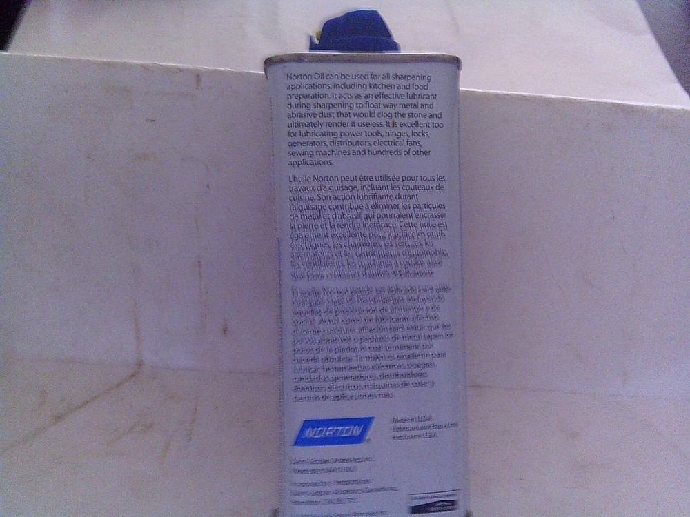 Norton Sharpening Stone Oil 4-1/2 Oz.