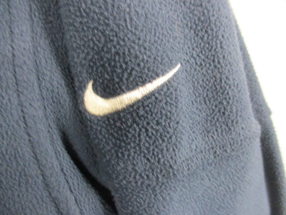 Nike Golf Mens Jacket Medium Blue Fleece Co Branded