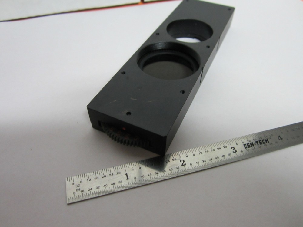 MICROSCOPE PART POLARIZER SLIDE GERMANY 513650 OPTICS BIN#B1-R-11