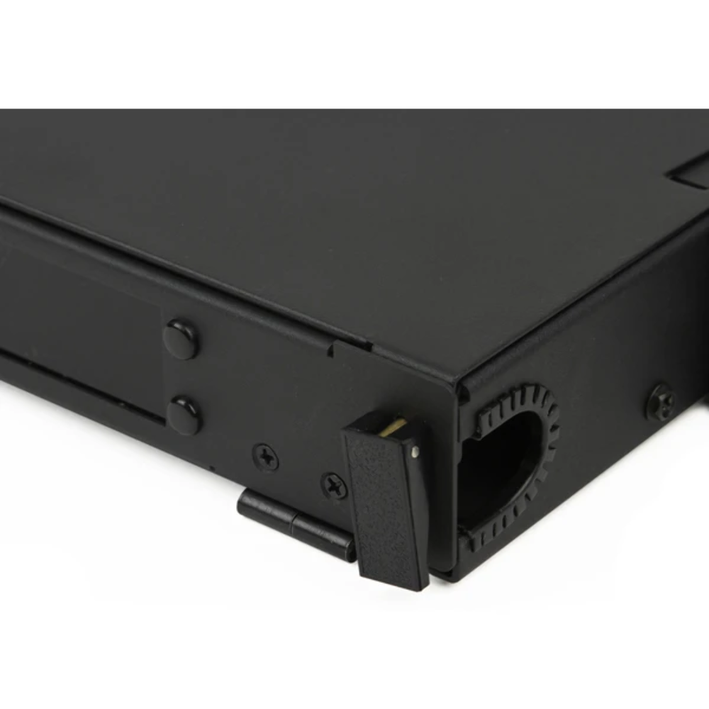 Fiber Rackmount Panel Front Panel Covered 12 LC SM