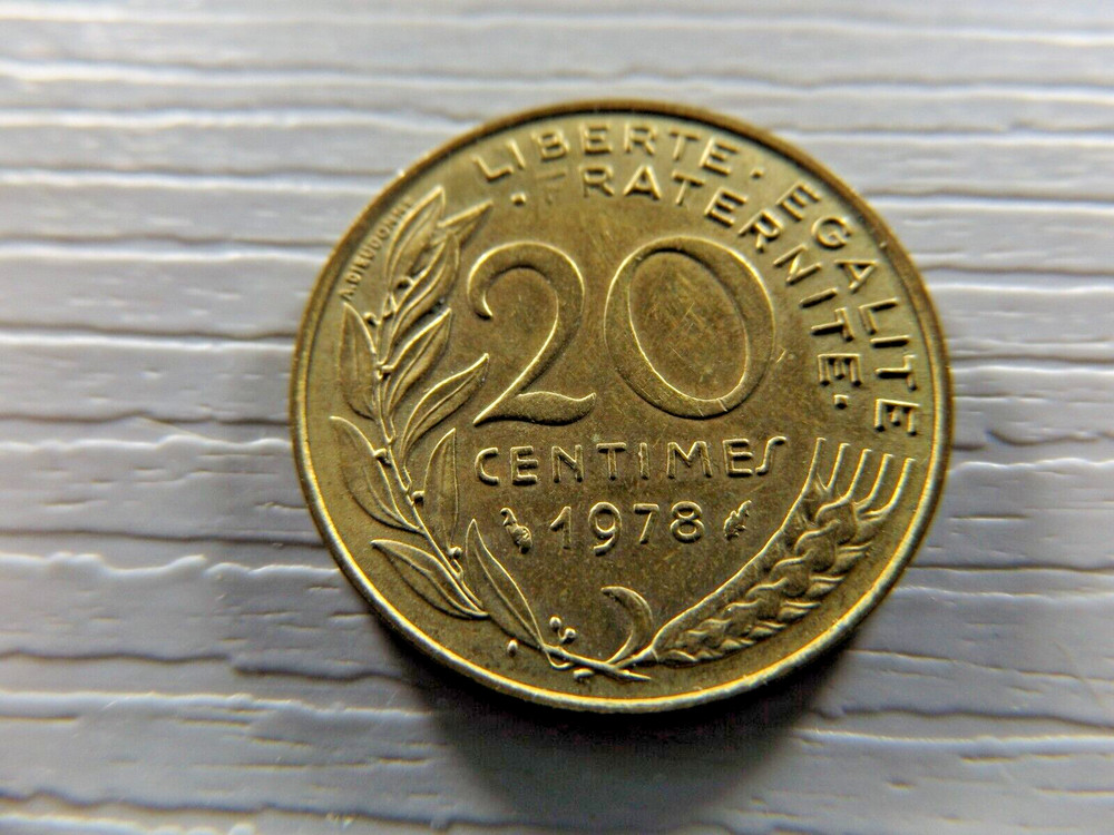 FRANCE 1978 20 Centimes