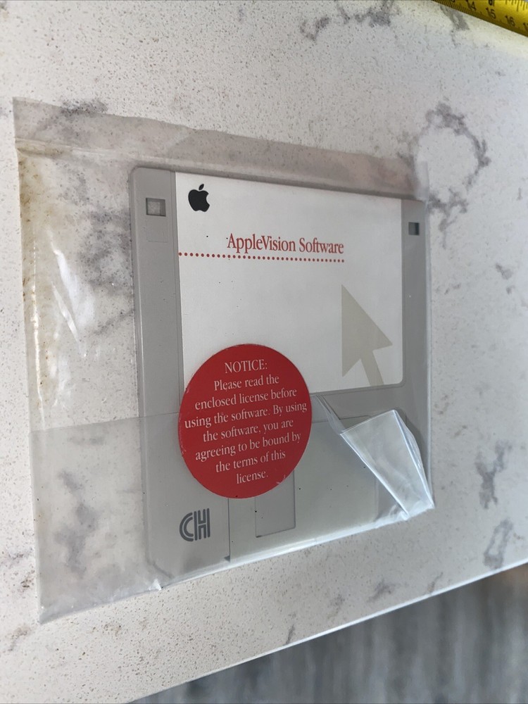 Genuine Apple AppleVision 1710 Display Floppy Disk *Floppy Sealed*