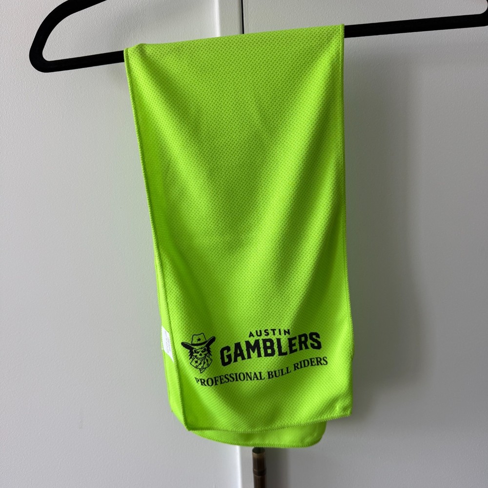 Austin Gamblers Professional Bull Riders Towel New