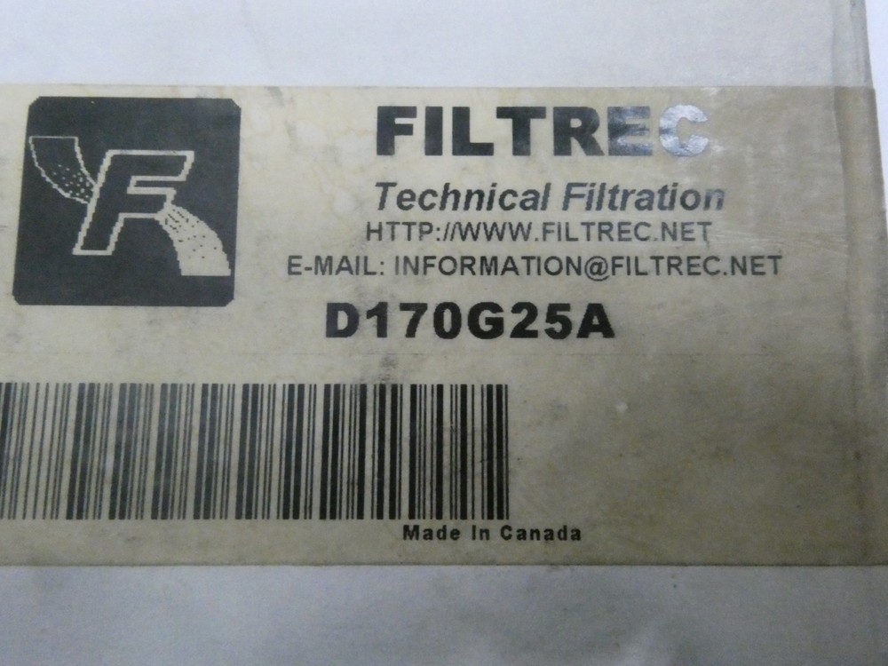 Filtrec D170G25A FAJ-E/E Hydraulic Filter Element