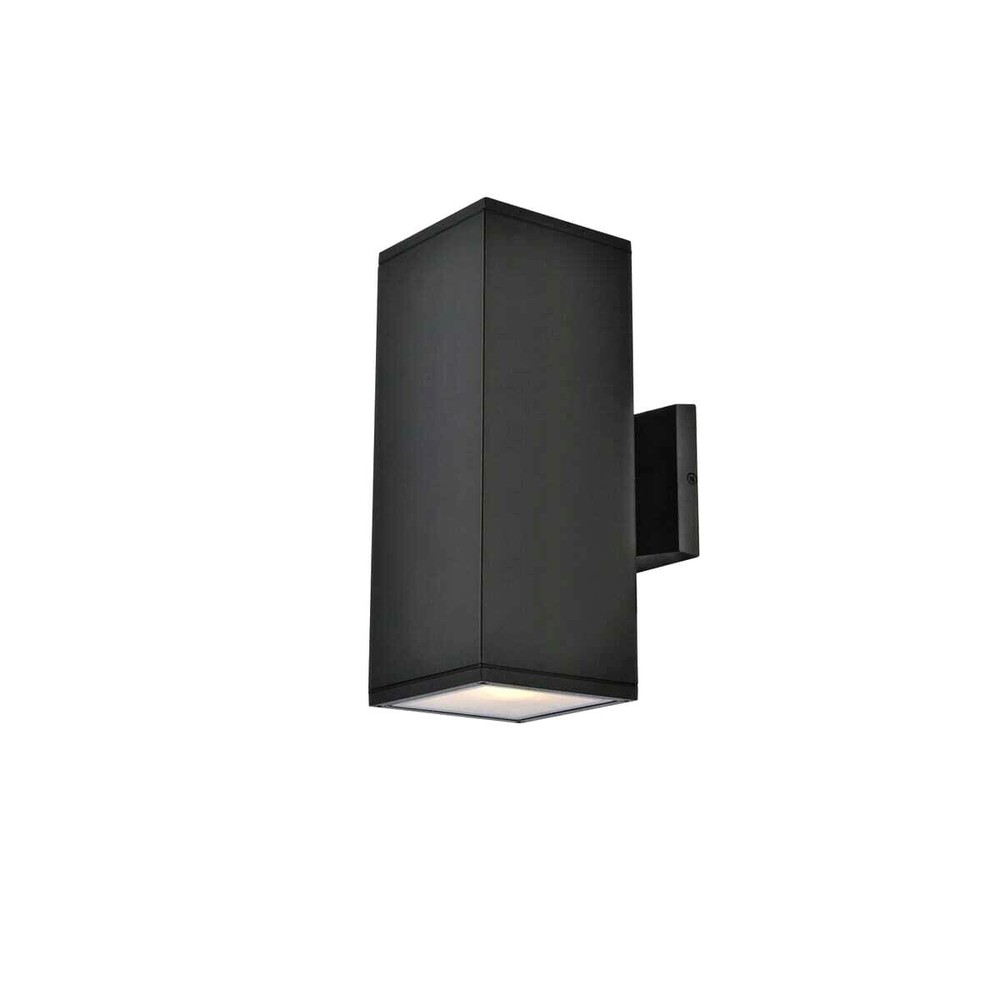 Elegant Lighting LDOD4042BK - Wall Sconces Outdoor Lighting
