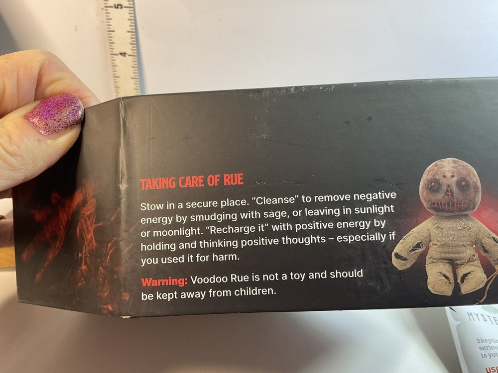 Voodoo Rue Voodoo Doll IOB