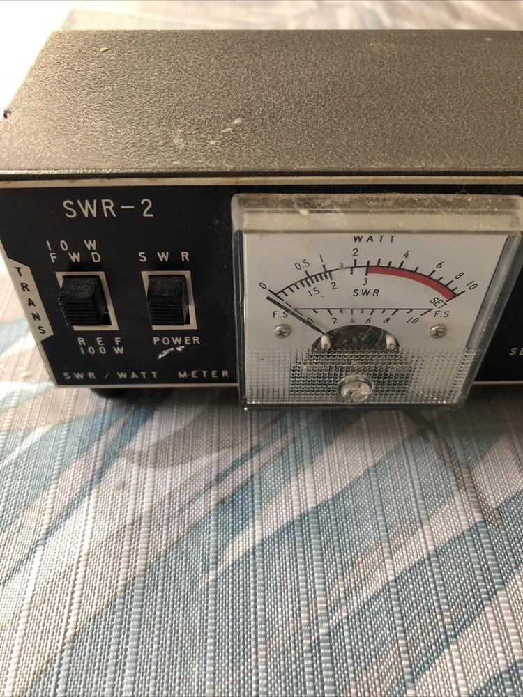 Vtg Vanco SWR-2 Field Strength Meter