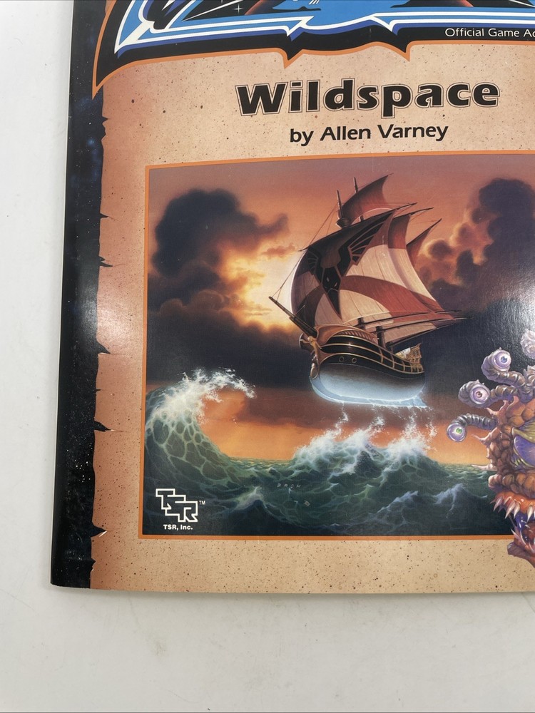 Advanced Dungeons & Dragons Spelljammer w/ Map Adventure Module AD&D