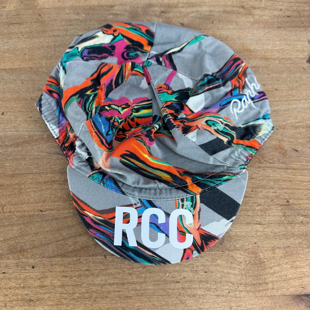 Light Use! Rapha RCC Cycle Club Multi-Color Cycling Cap Limited Edition Hat