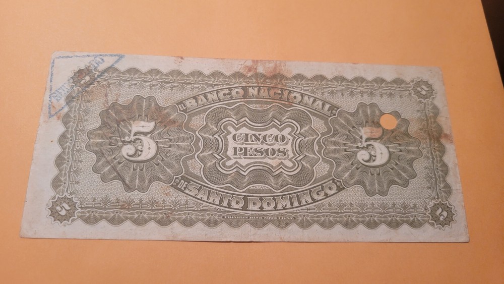Dominican Republic banknote rare