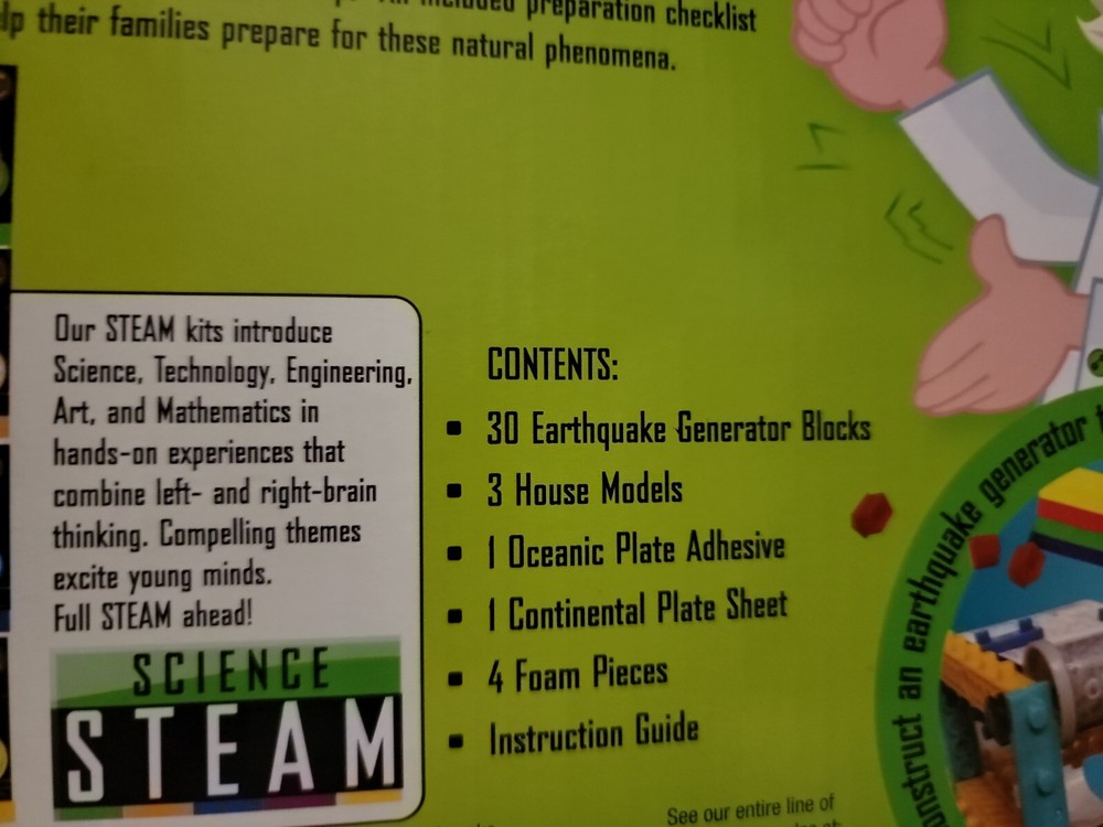Steam Learning System Science Earthquake Simulator Set