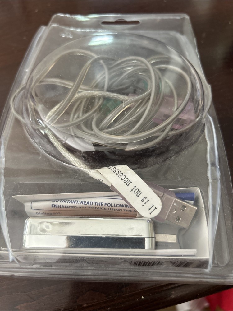 Magic Jack A921 USB Phone Jack VoIP Phone Adapter