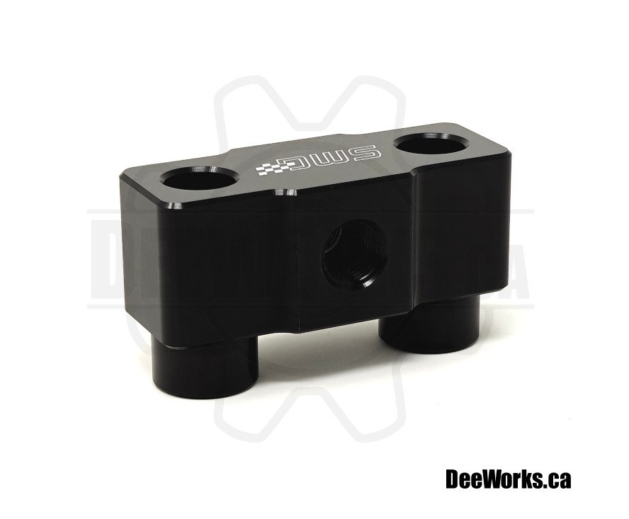 1 Port Remote Sensor Block Mount - Billet Aluminum