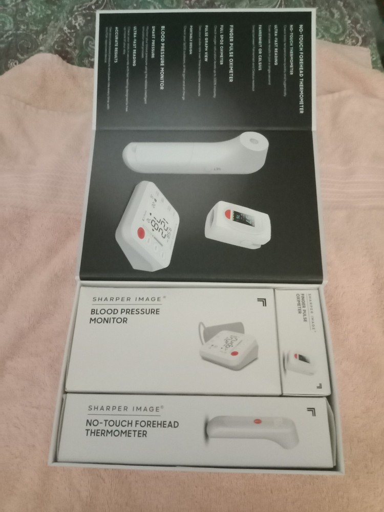 3 Piece Health Moniter Set Sharper Image