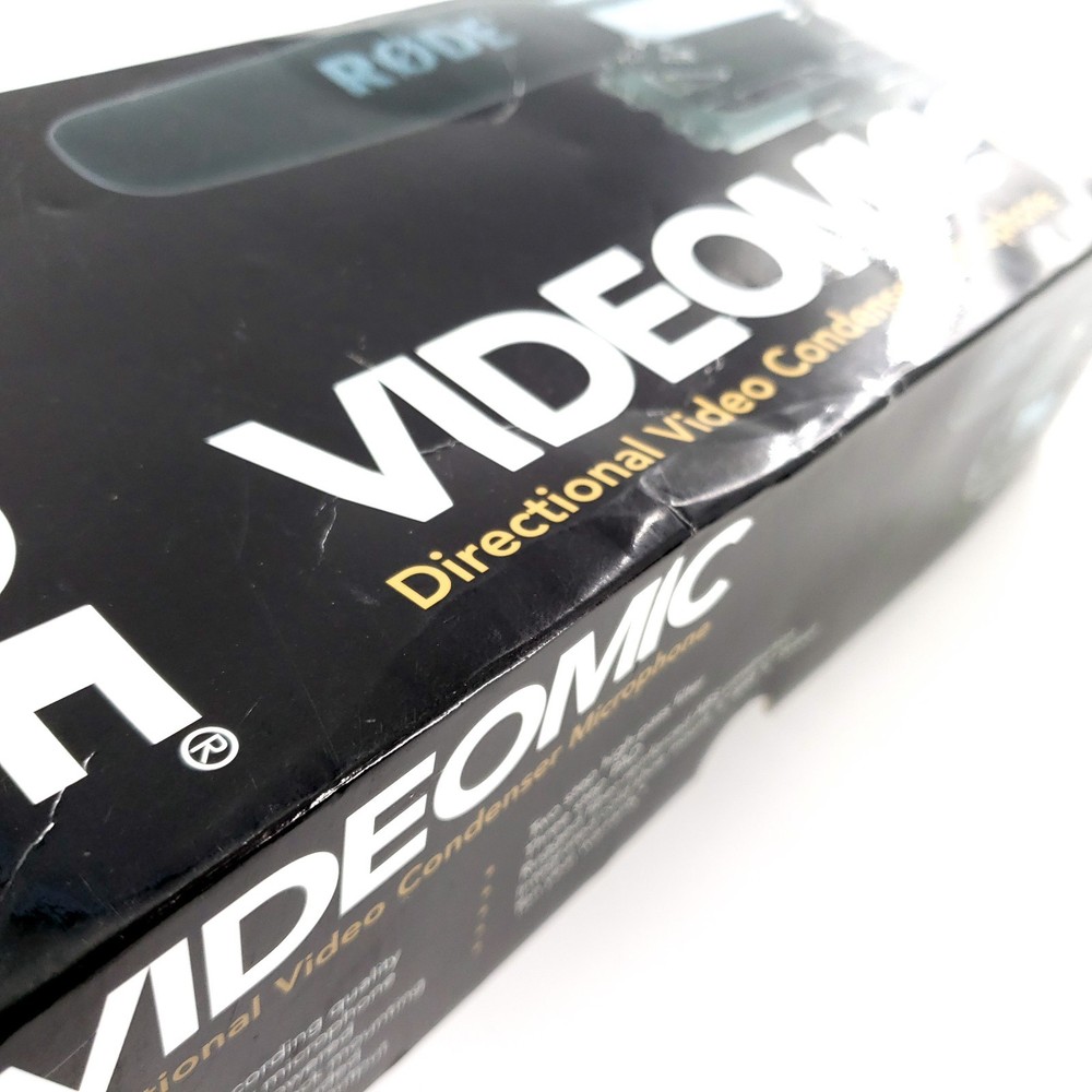 Rode VideoMic Directional Video Condenser Microphone Tested & Works