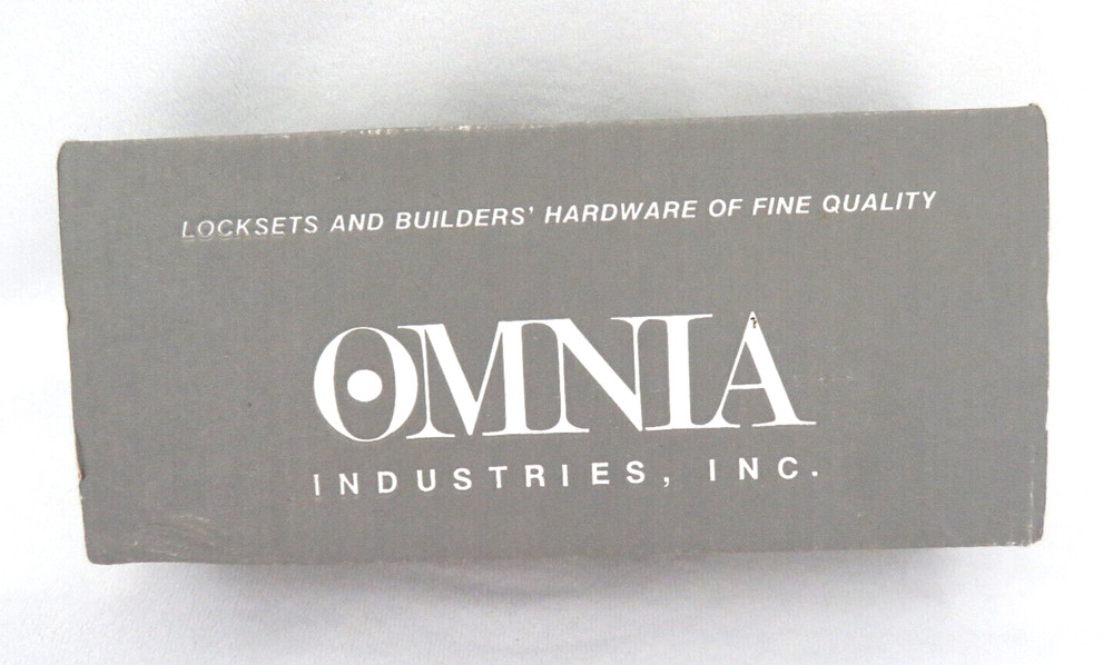 Omnia Cabinet Drawer Pull Knobs ~ Polished Chrome ~ 9 Piece ~ New in Pkg.