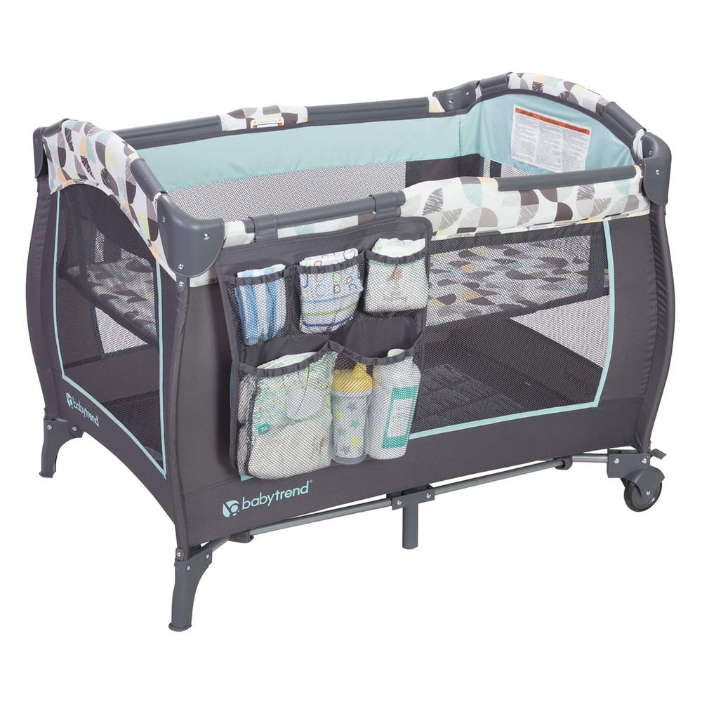 Baby Trend Trend-E Nursery Center® Corralito, Doodle Dots