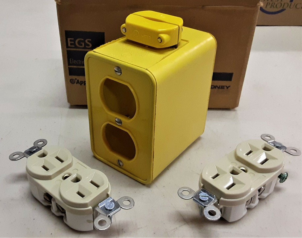 APPLETON RE-PPB Power Outlet Box - NIB