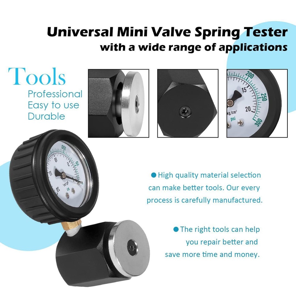 66835 Universal Mini Valve Spring Tester For 0-300LB/5LB Increments Valve Spring