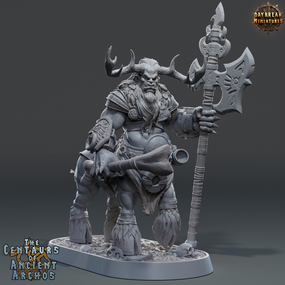 Centaur Lord Steelbone | DayBreak Miniatures |