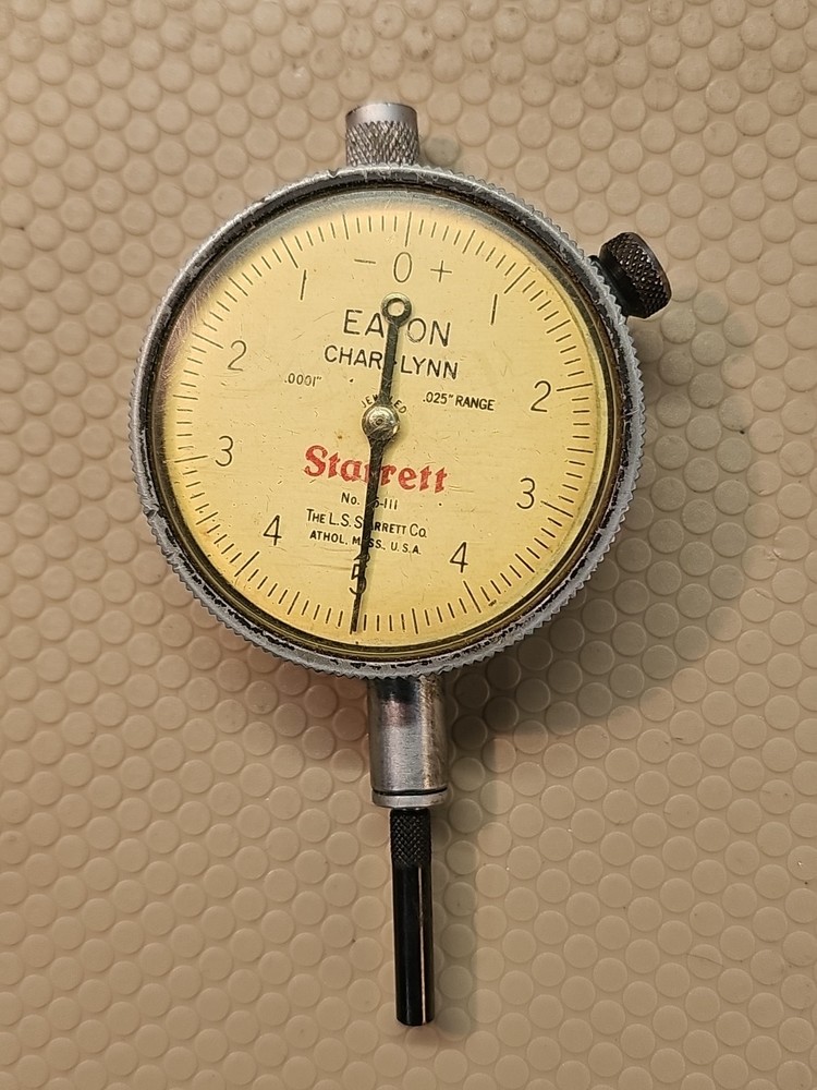 Starrett 25-111 Dial Indicator .0001"-.025" Range – Precision Machinist Tool