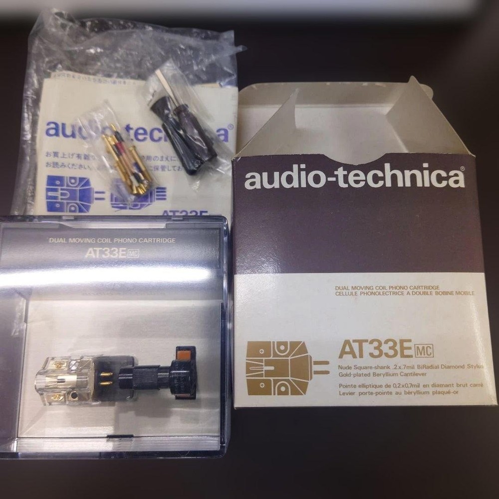 audio-technica: AT33E.MC Operation unconfirmed MC low-output black from Japan