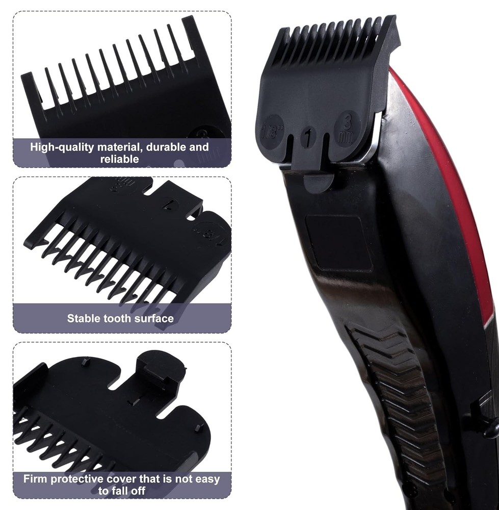 High-Quality Replacement Clipper Guards for Wahl | 2 Pcs, 1/8'' Size