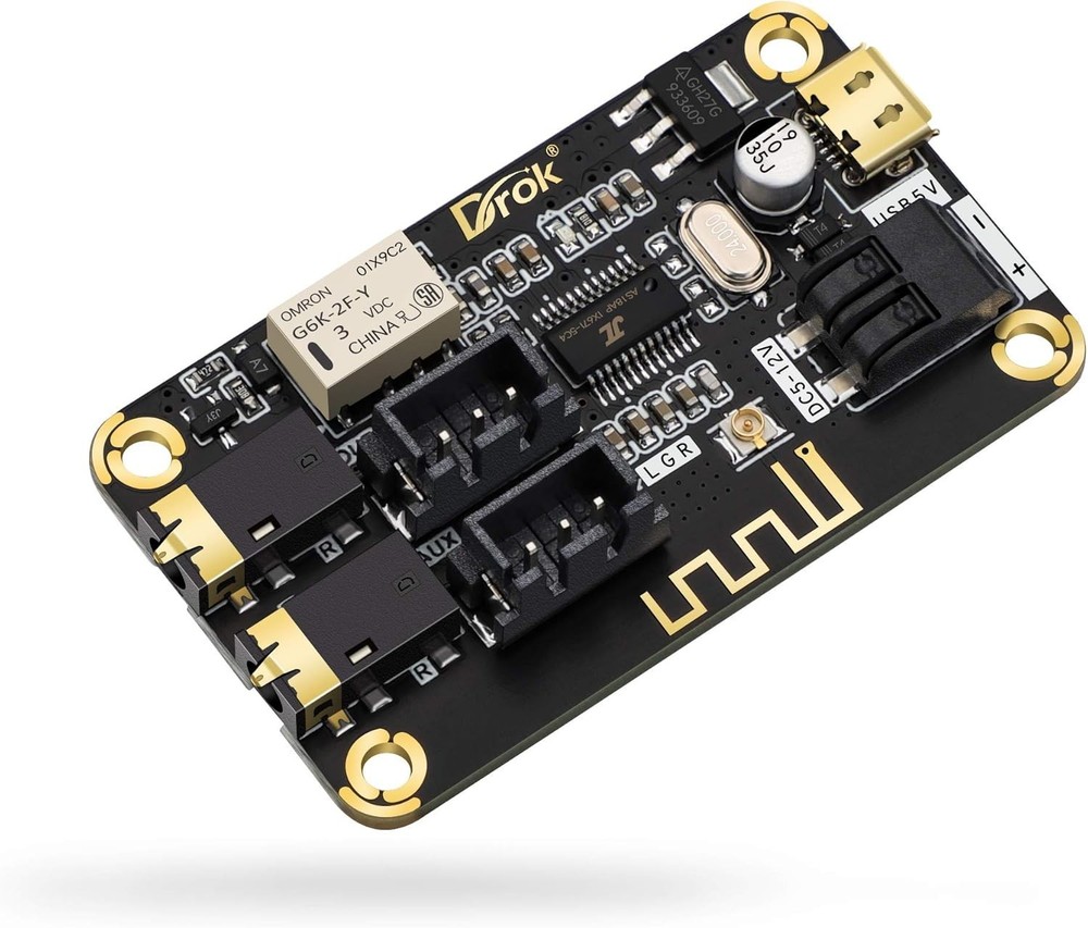 Portable Bluetooth Module for Stereo DIY Projects - Dual Audio Channels