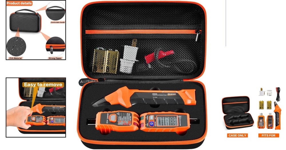 Durable Hard Storage Case for Klein Tools ET310 & GFCI Tester - Travel Friendly