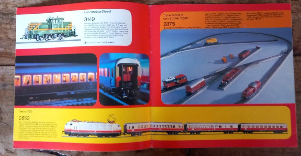 catalogo giocattoli. MARKLIN 1979.