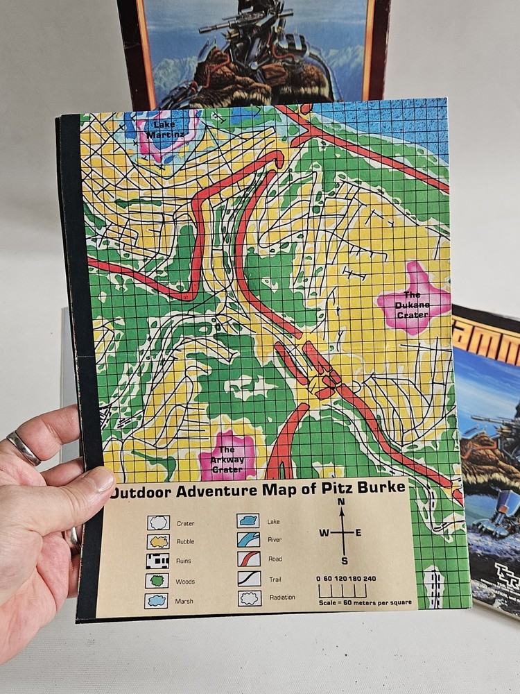 Gamma World RPG 3rd Edition Box Set 3e With Paperwork