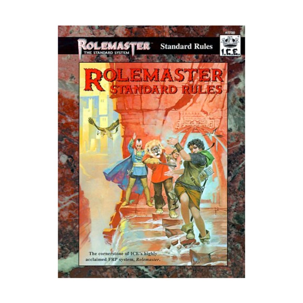 I.C.E. Rolemaster Standard System (3rd Edition) Rules Hardcover Fair