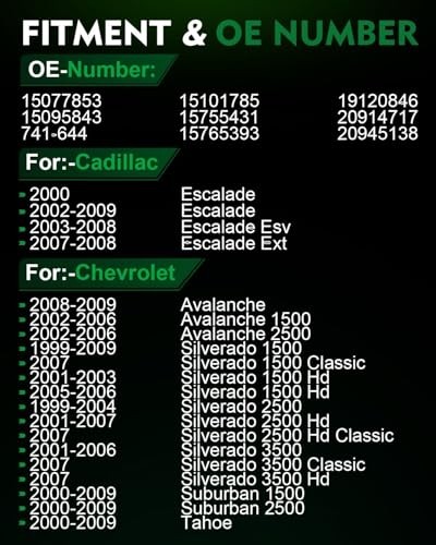 741-644 Front Left Driver Side Power Window Regulator with Motor for:-Chevy