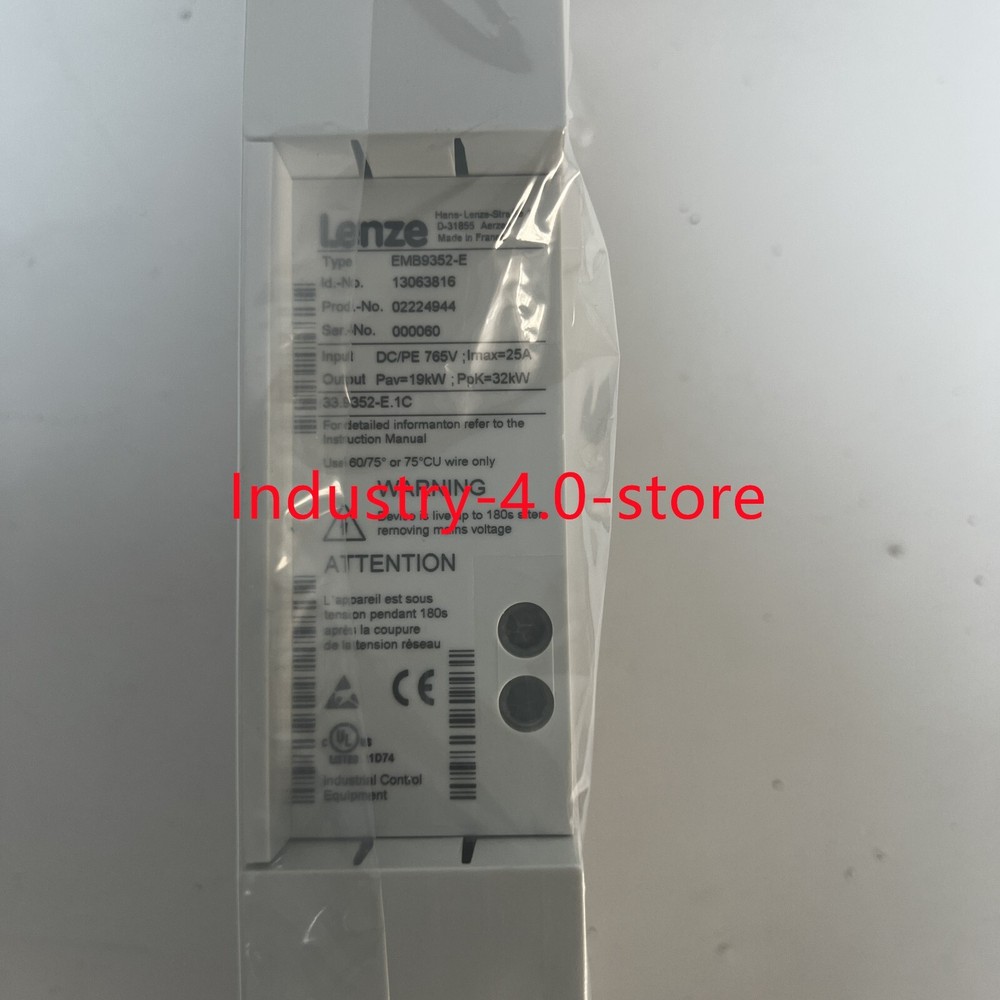 New LENZE Inverter Drive EM9352-E