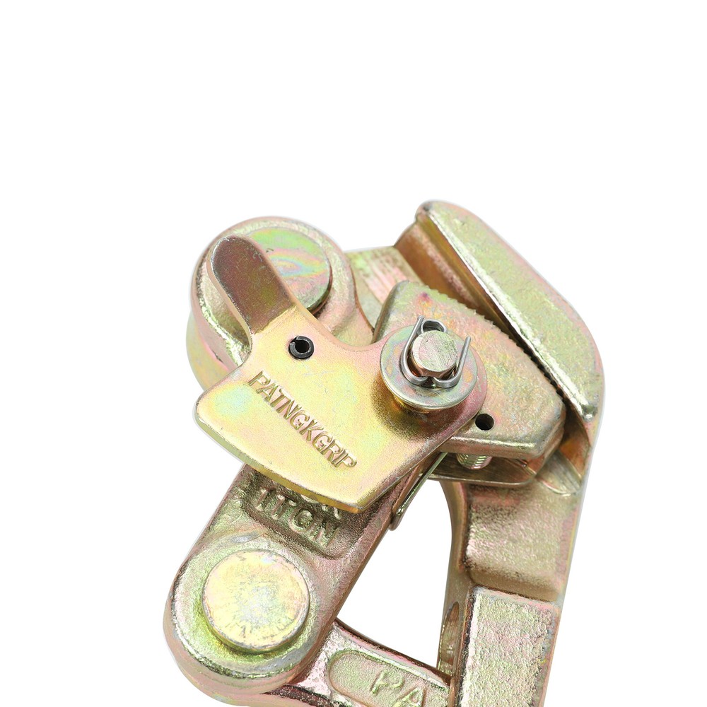 1T/2204Lb Cable Clamp Pulling Jaw Grip Haven Grip Strand Wire Rope Hand Puller