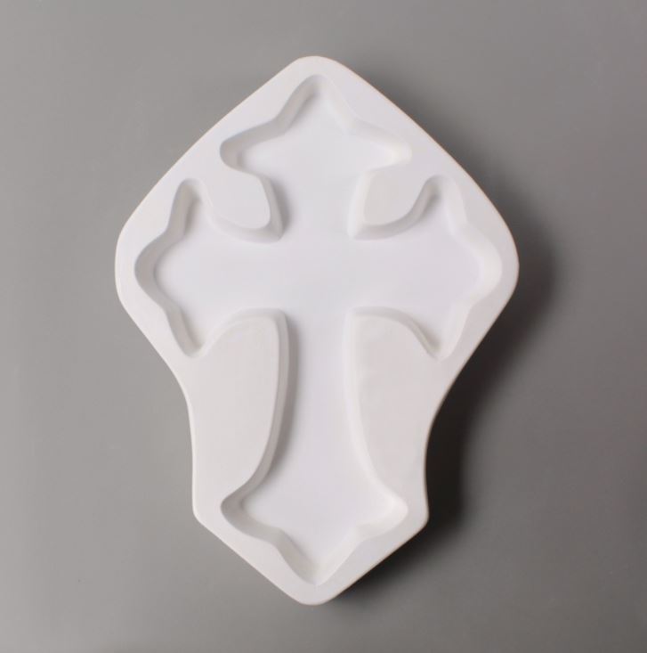 Large Cross Mold - Glass Fusing #LF157