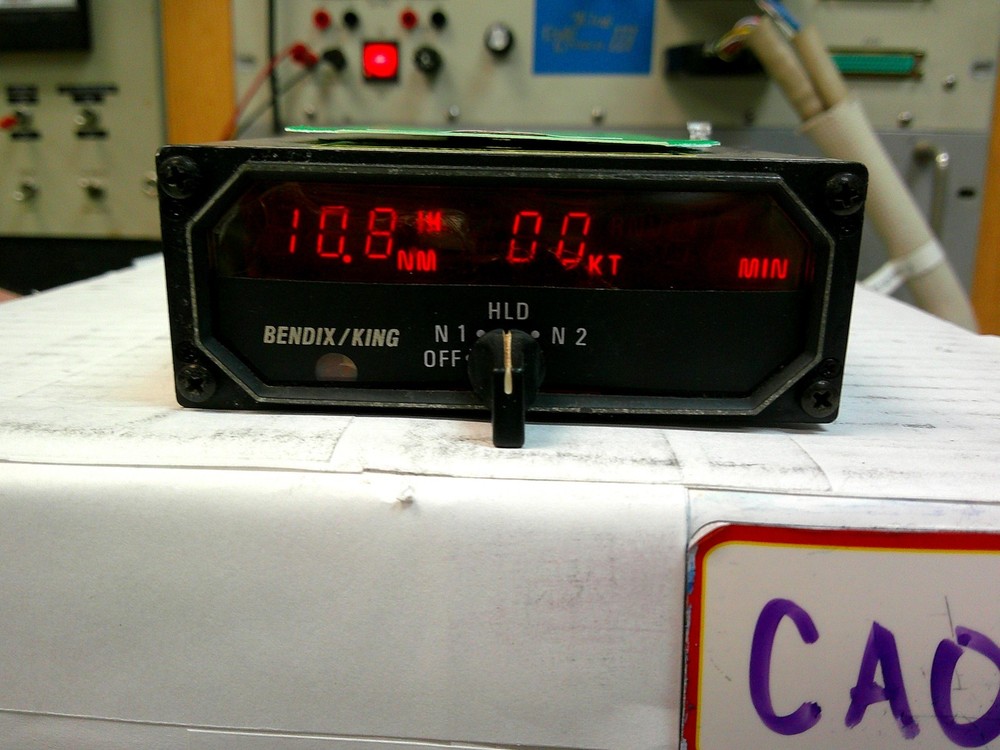 Bendix King KDI-572 DME Indicator 066-1069-00 - Tested Working