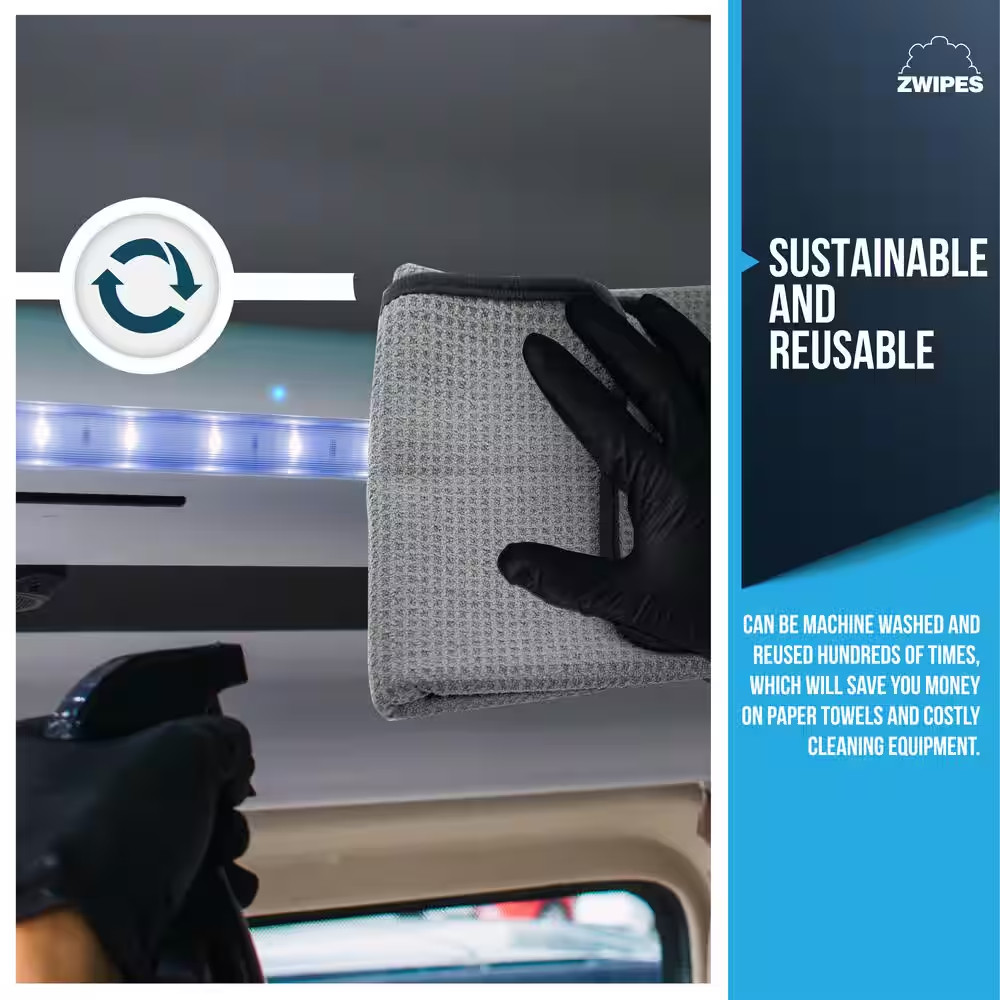 Auto Professional Waffle Drying Towel (2-Pack)