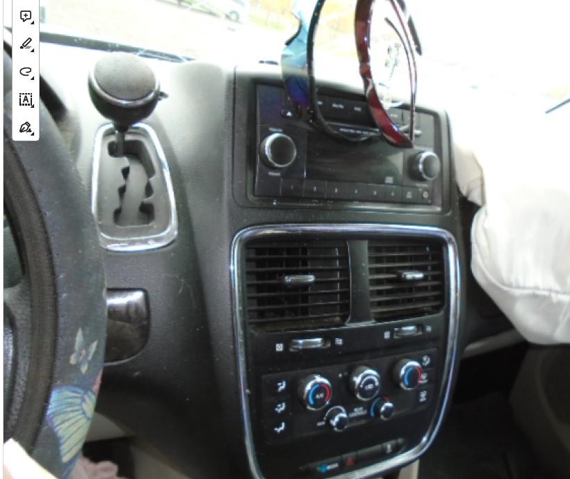 Used A/C Selector Switch fits: 2014 Dodge Caravan AC front dash mounted manual c