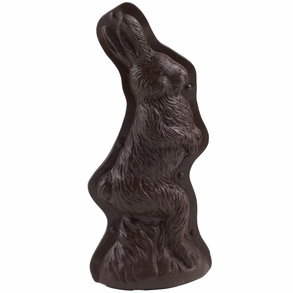 Bunny Rabbit Easter Chocolate Faux Candy Mold Standing Brown