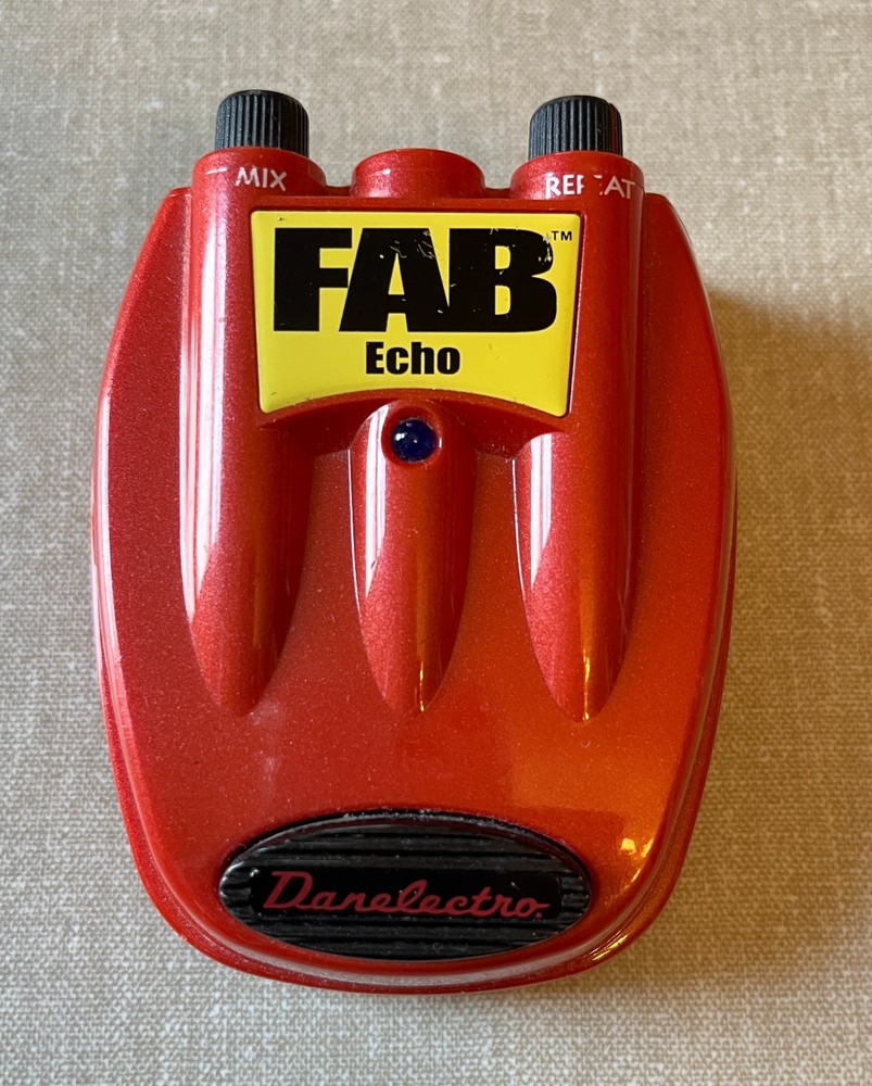 Danelectro FAB Echo Guitar Effects Delay Pedal