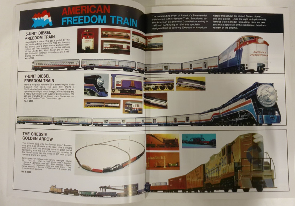 Vintage Lionel HO 1976 Catalog
