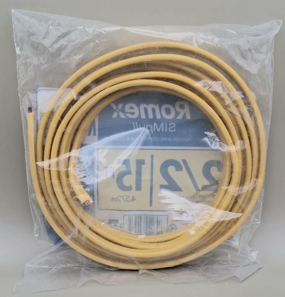 Southwire Romex Type NM-B 12/2 with Ground, 15 ft.
