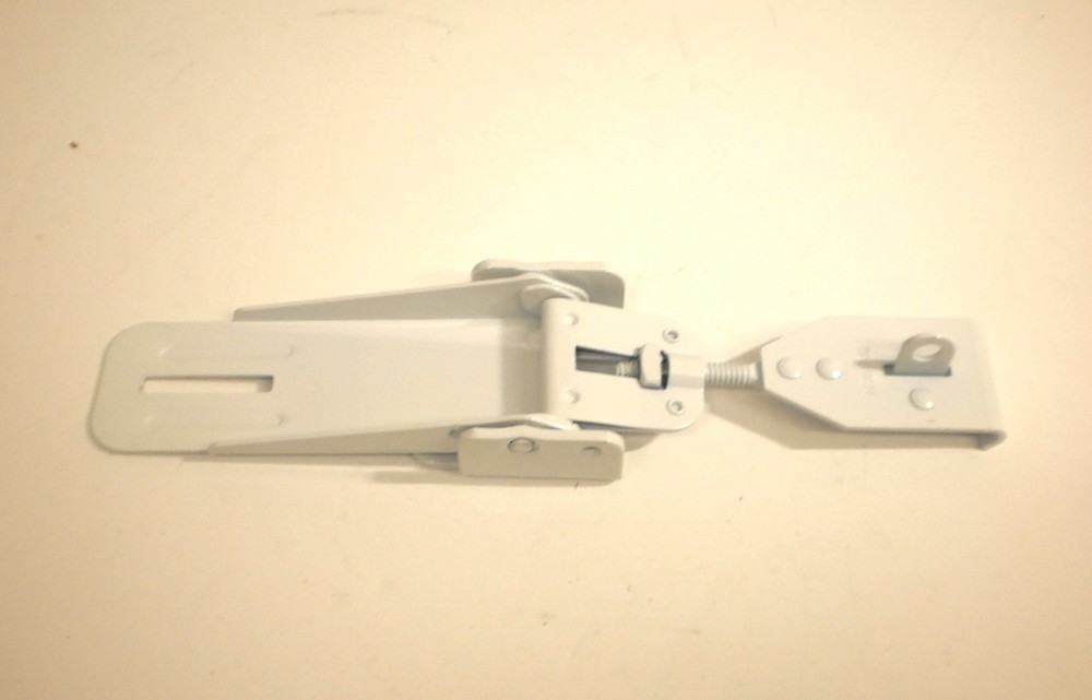 Pop Up Camper White Powder Coated Locking RV Lid Latch Snowmobile Tent