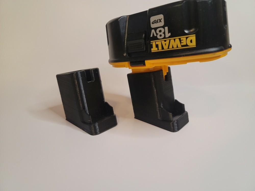 **2 Pack** Dewalt 18V Battery Holder Wall Mount