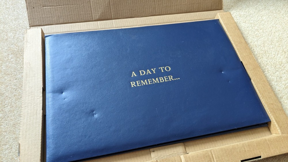 Times Newspaper Thurs September 20th 1928 A Day to Remember presentation Folder