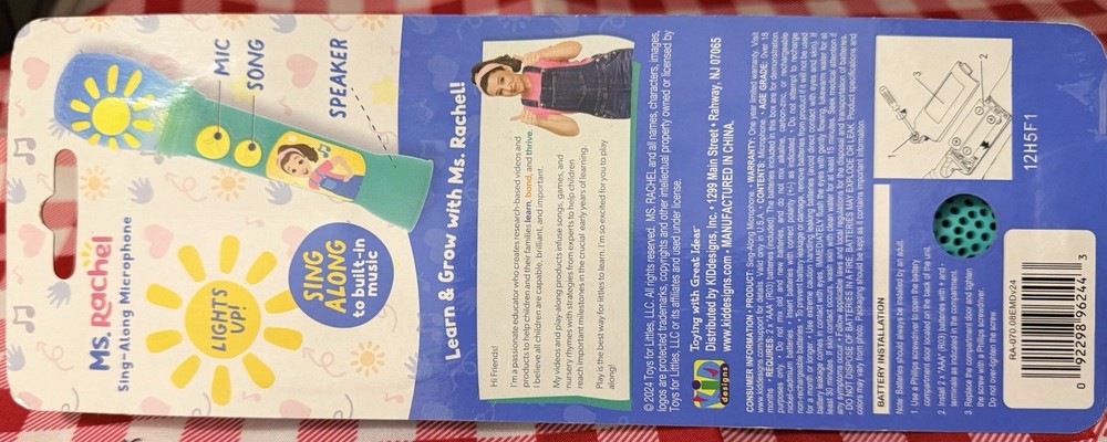 ms rachel sing along Microphone