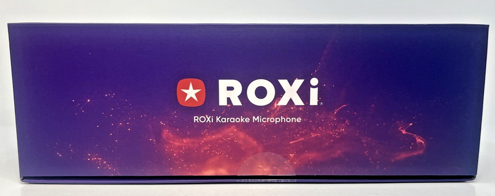 ROXI KARAOKE DYNAMIC MICROPHONE MUSIC APP USB MICROPHONE KARAOKE FUN!