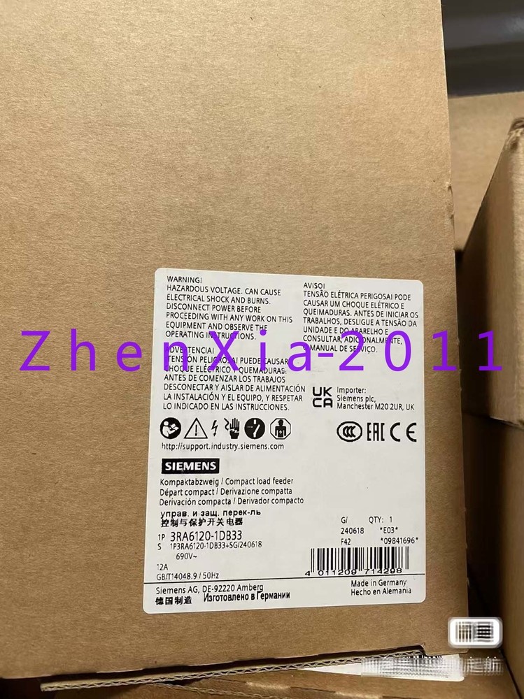 1PC new SIEMENS 3RA6120-1BB33