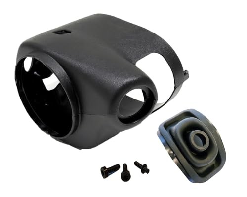 New Upper & Lower Steering Column Cover Shroud for Tilt Steering + Shift Boot